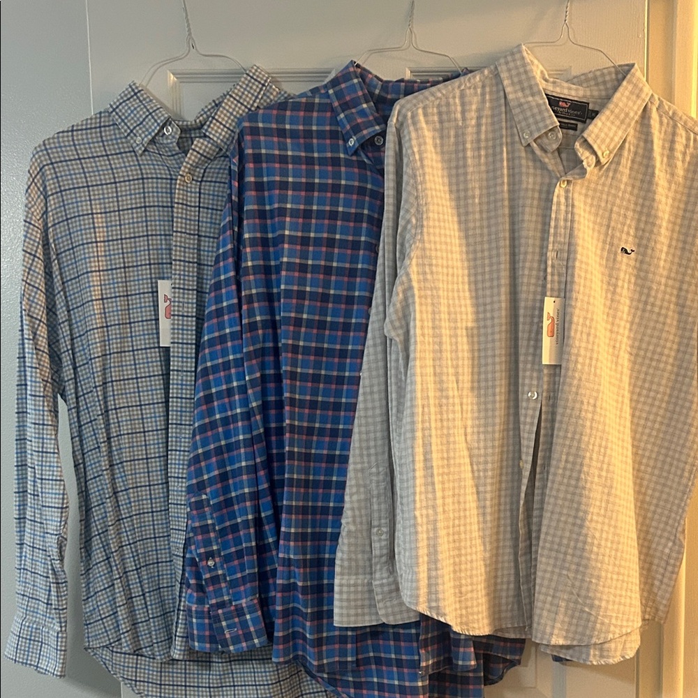 Vineyard Vines Men's Casual Plaid Shirts - XL NWT (3)
